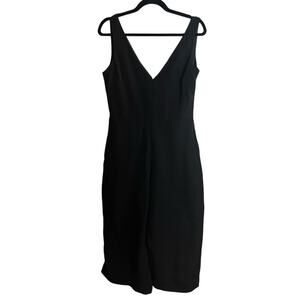Sam‎ Edelman Black Crop Jumpsuit Size 6